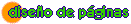 Servicio de diseño de páginas web.